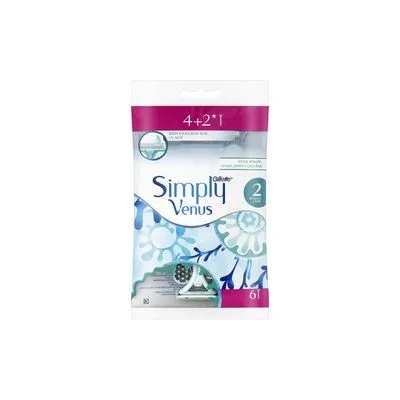 Gillette simply venus 2blades 4+2