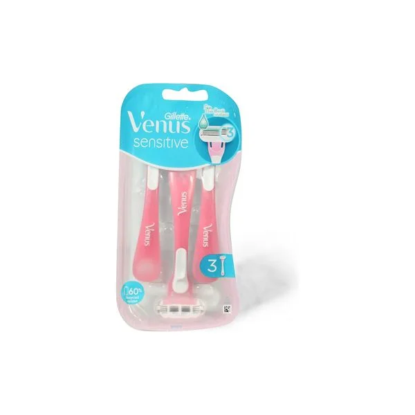 Brijač ženski sensitive rozi Venus 3/1