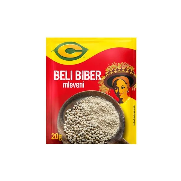 C biber beli mleveni 35x20g rs centroproizvod