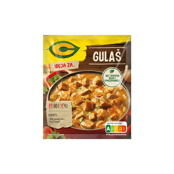 C ideja za gulaš 28x50g rs