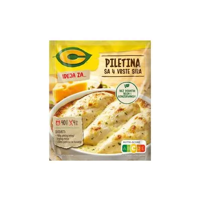 C fix piletina 4 vrste sira 32g