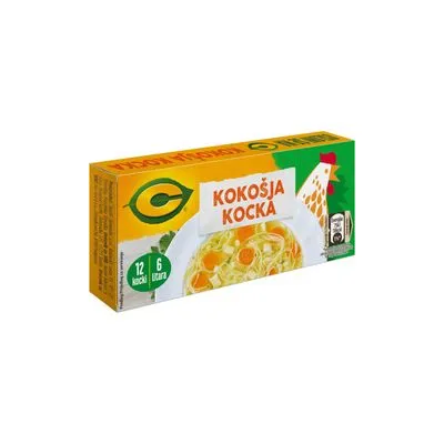 Kocka bujon kokošja 132g centroproizvod
