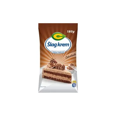 Šlag krem sa ukusom čokolade 180g centroproizvod
