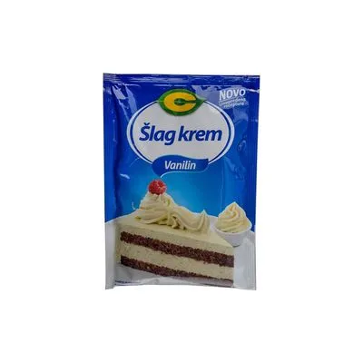 Šlag krem vanila 58g centroproizvod