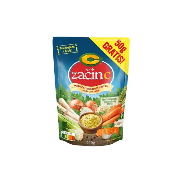 Zacin c 500gr+ 50gr centroproizvod