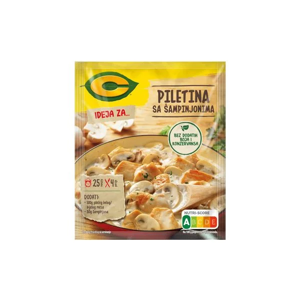 C ideja za chicken wchampignons28x42g rs