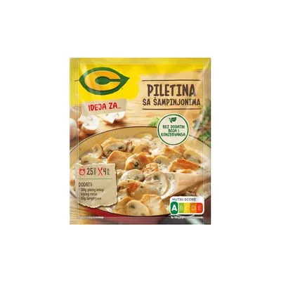 C ideja za chicken wchampignons28x42g rs