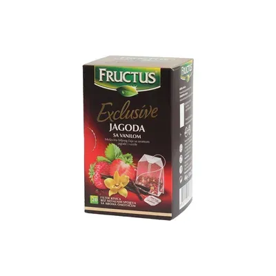 Caj f.jagoda sa vanilom 20/1 exclusive Fructus
