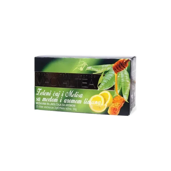 Caj zeleni melisa limun 50gr Macval