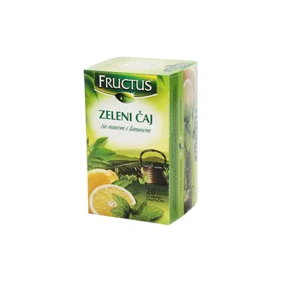 Caj zeleni nana i limun 20/ Fructus