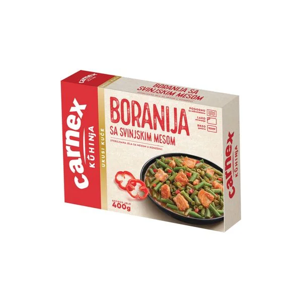 Boranija sa svinjskim mesom 400gr. Carnex