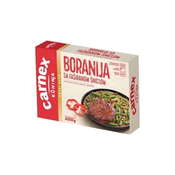 Boranija sa faširanom šniclom 0.400 Carnex