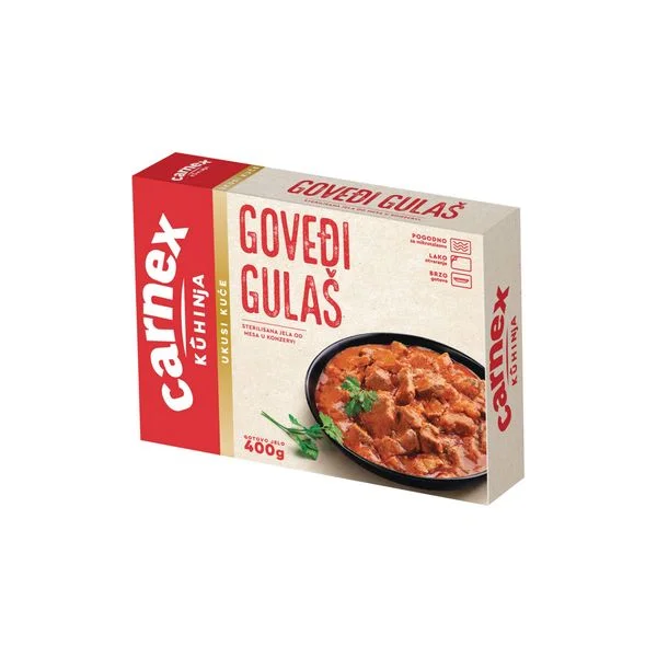 Goveđi gulaš 400g Carnex