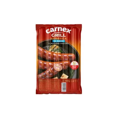Carnex Grill kobasica sa sirom 280g
