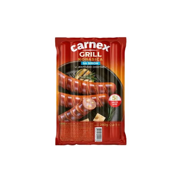 Carnex Grill kobasica sa sirom 280g