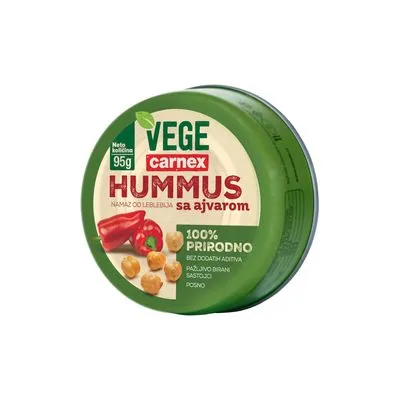Carnex humus sa ajvarom 95g lim