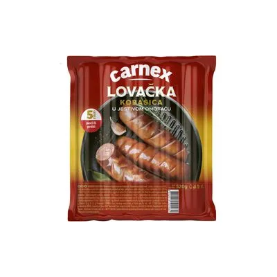 KOBASICA LOVACKA 520g-CARNEX