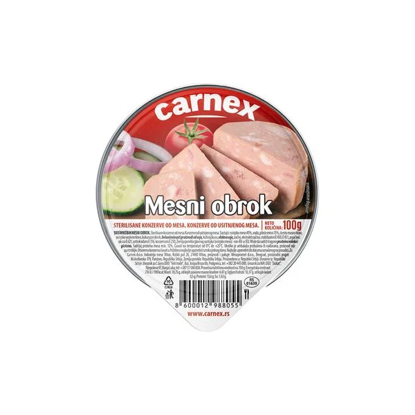 Mesni obrok 100g Carnex
