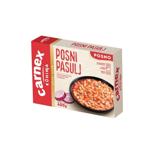 Pasulj posni 400g Carnex