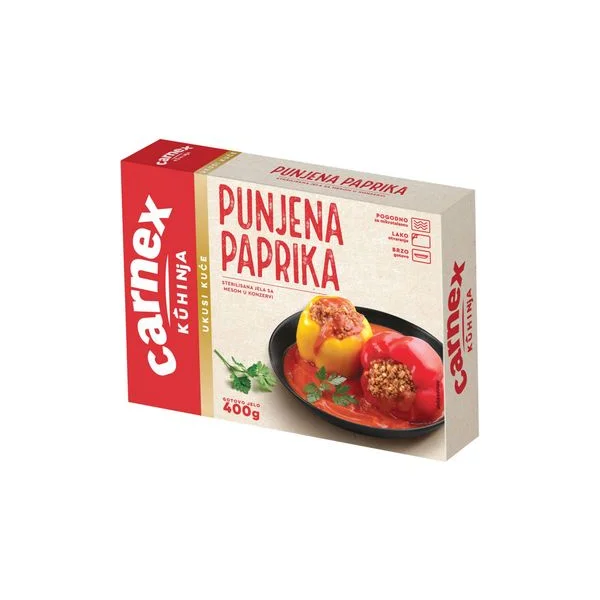 Punjena paprika 400g Carnex