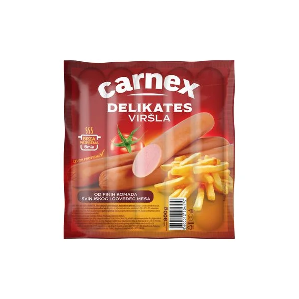 Vir.delikates 800g Carnex