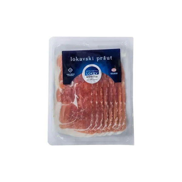Lokavski prsut a25 sa listicima 250gr Celjske