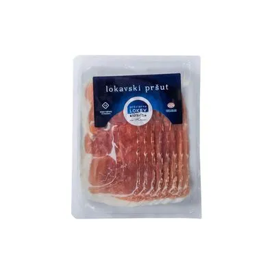 Lokavski prsut a25 sa listicima 250gr Celjske