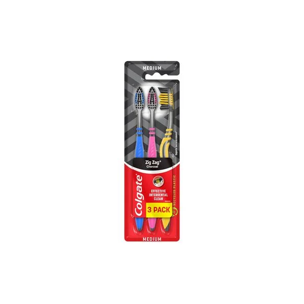 Četkica za zube zig zag charcoal Colgate 3/1