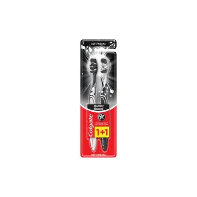 Cetkica za zube 1+1 colgate max white charcoal