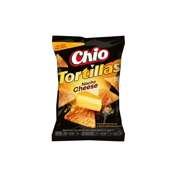 Chio tortilla chips nacho cheese 110g