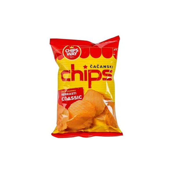 Chips rebrasti 90g chipsway
