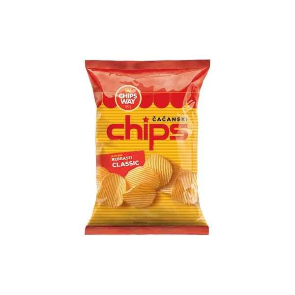 Chips rebrasti 150g chipsway