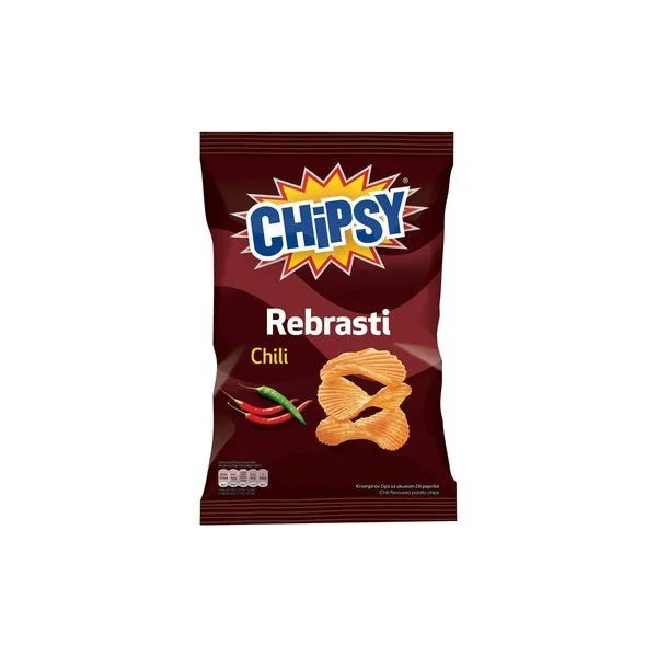 Čips chili 140g rebrast marbo product