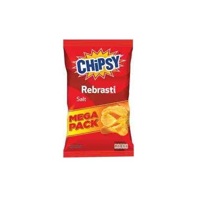 Čips CHIPSY rebrasti slani 280g
