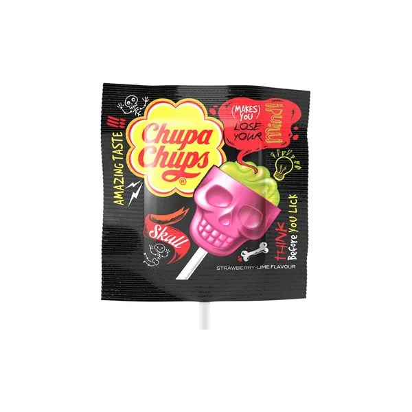 Lizalica lobanja 3d skull jag/lim 15gr 45/1