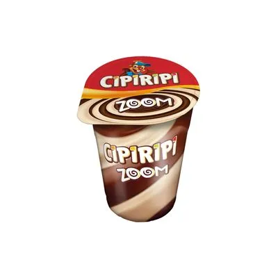 Cipiripi zoom dezert vanila/čokolada 150g silbo