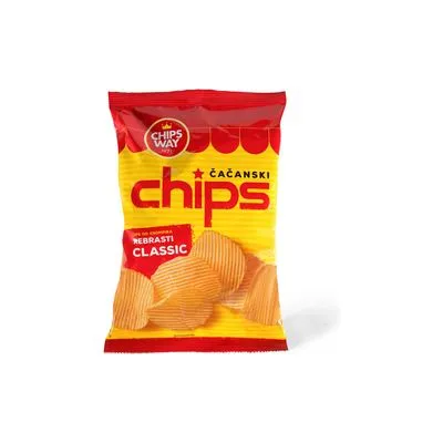 Chips rebrasti 90g chipsway