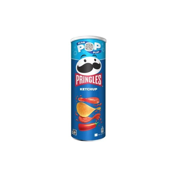 Cips pringles kecap 165gr