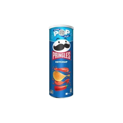 Cips pringles kecap 165gr