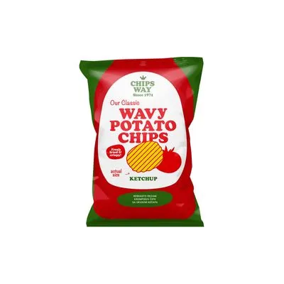 Chips ketchup rebrasti 150g chipsway