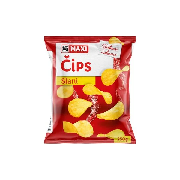Cips slani Maxi 250g