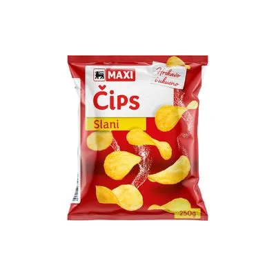 Cips slani Maxi 250g