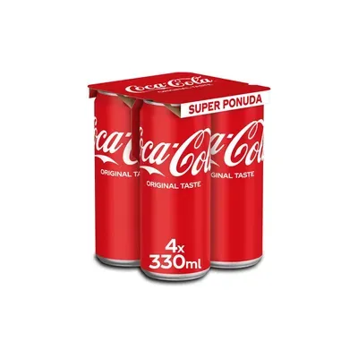 Coca cola 4x0.33l limenka multipack
