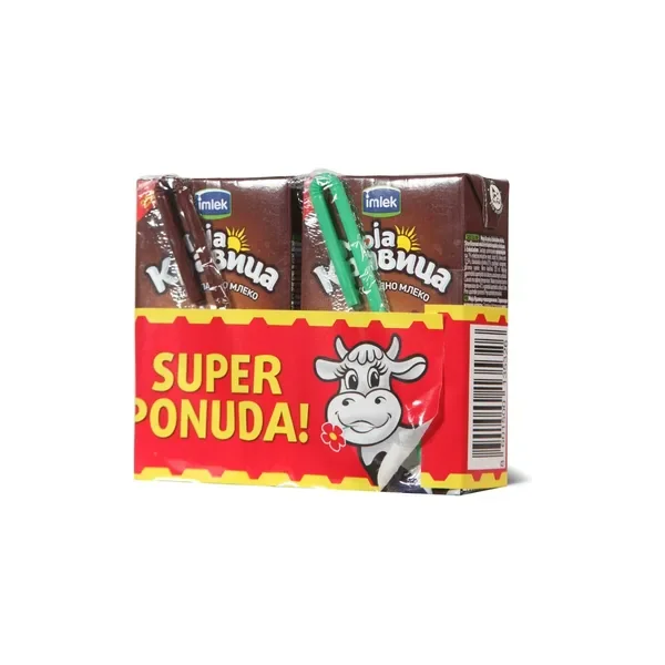 Mleko čokoladno 1,0% 2x250ml imlek