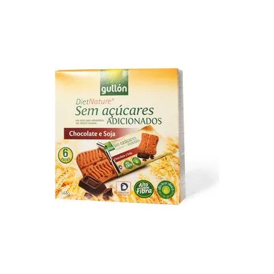 Keks snack čok soja diet gullo 144g