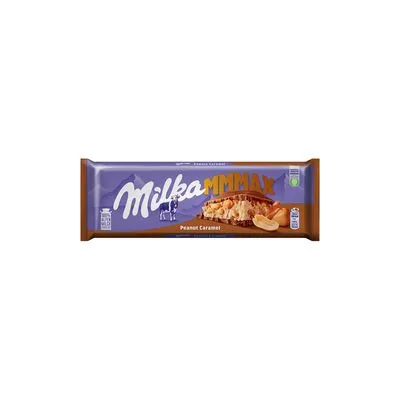 Milka caramel peanut 276g nelt