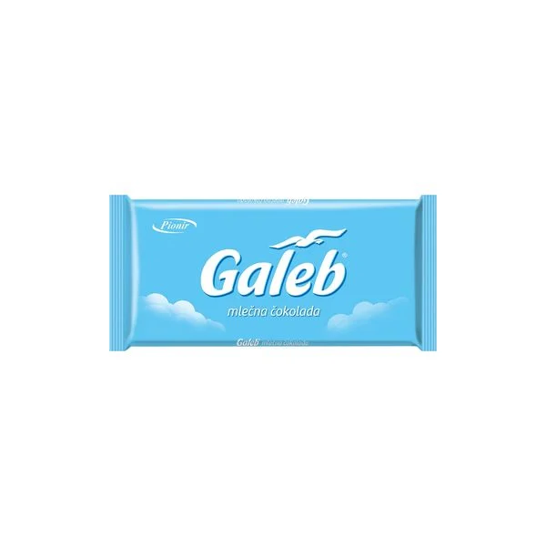 Galeb mlečna čokolada 80g pionir