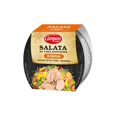 Salata tuna kinoa 160g Compass