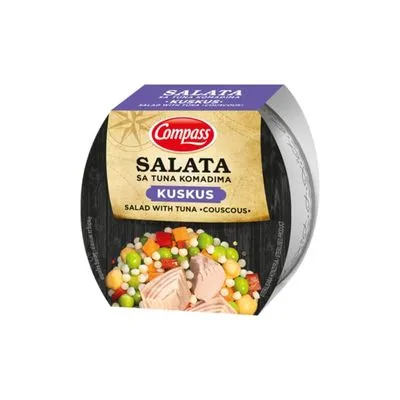 Salata tuna kuskus 160g Compass