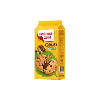 Najlepše Želje cookies noisette 145g štark